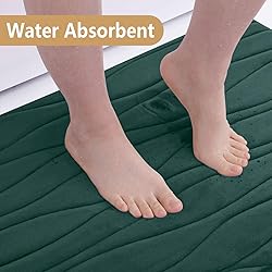 Buganda Memory Foam Bathroom Rug Mat 36x24, Extra