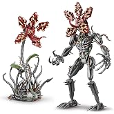 YINGYIWH 2-in-1 Strange Cannibal Flower Building Block Set 858 Pcs | Botanical Monster Creature Model Kit for Adults &amp; Teens, Sci-Fi Horror Figure, Unique Halloween Room Desk Decor Gift