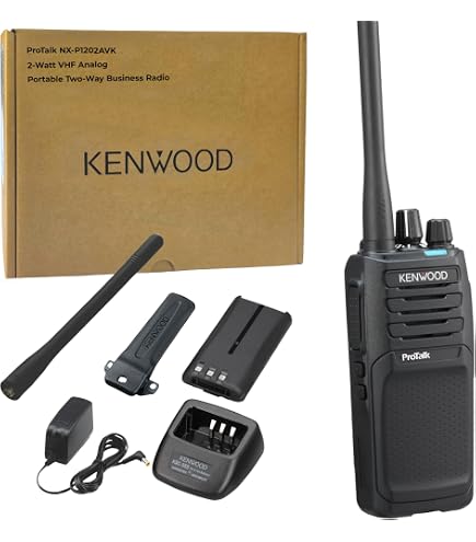 Amazon.com: KENWOOD NX-P1302AUK 2W UHF Two-Way Business Radio, 64