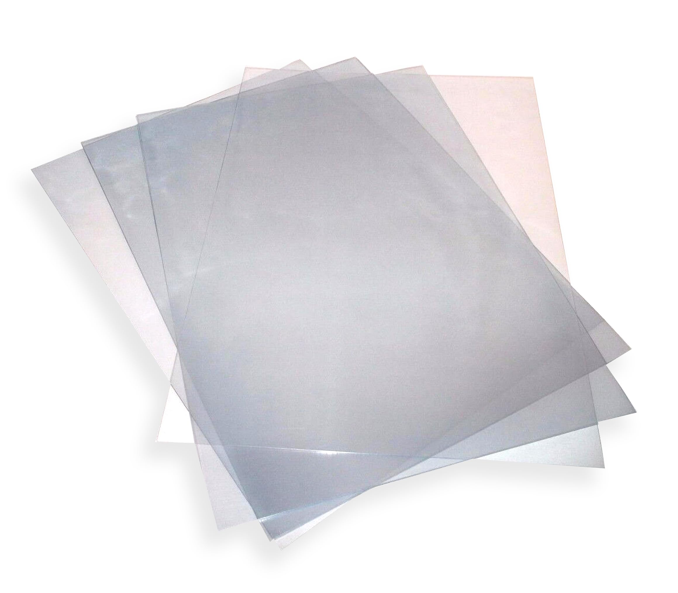 25 x A4 Acetate Sheets 180 Micron Plastic PVC Sheets Clear Heavy Duty Acetate Transparent Cover Clear Plastic Sheeting for Protective Binding Covers Stencils Etching and Crafting