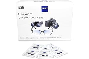 ZEISS Pre-Moistened Lens Cleaning Wipes, 400ct