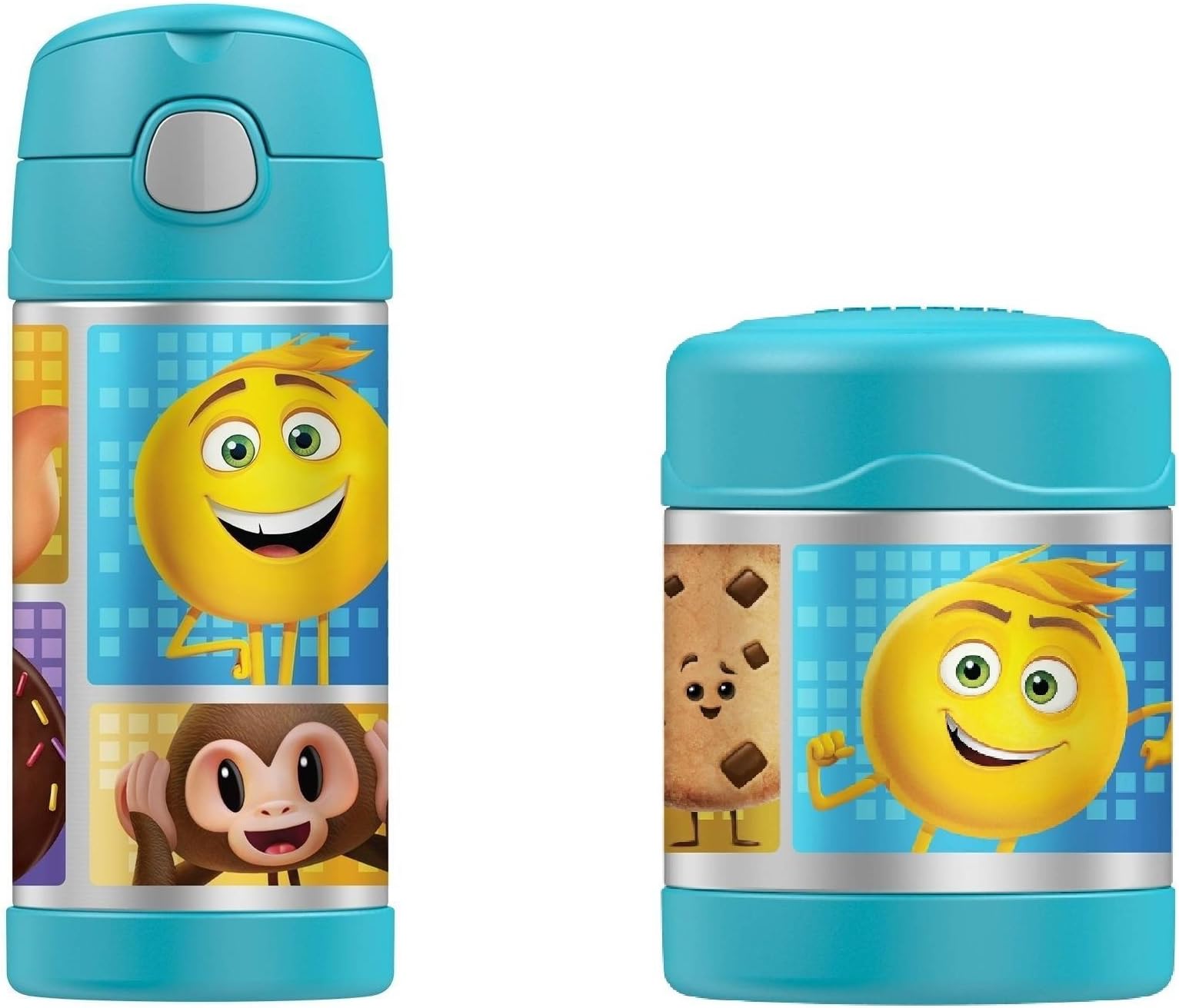 Emoji Funtainer Thermos Bottle & Food Jar