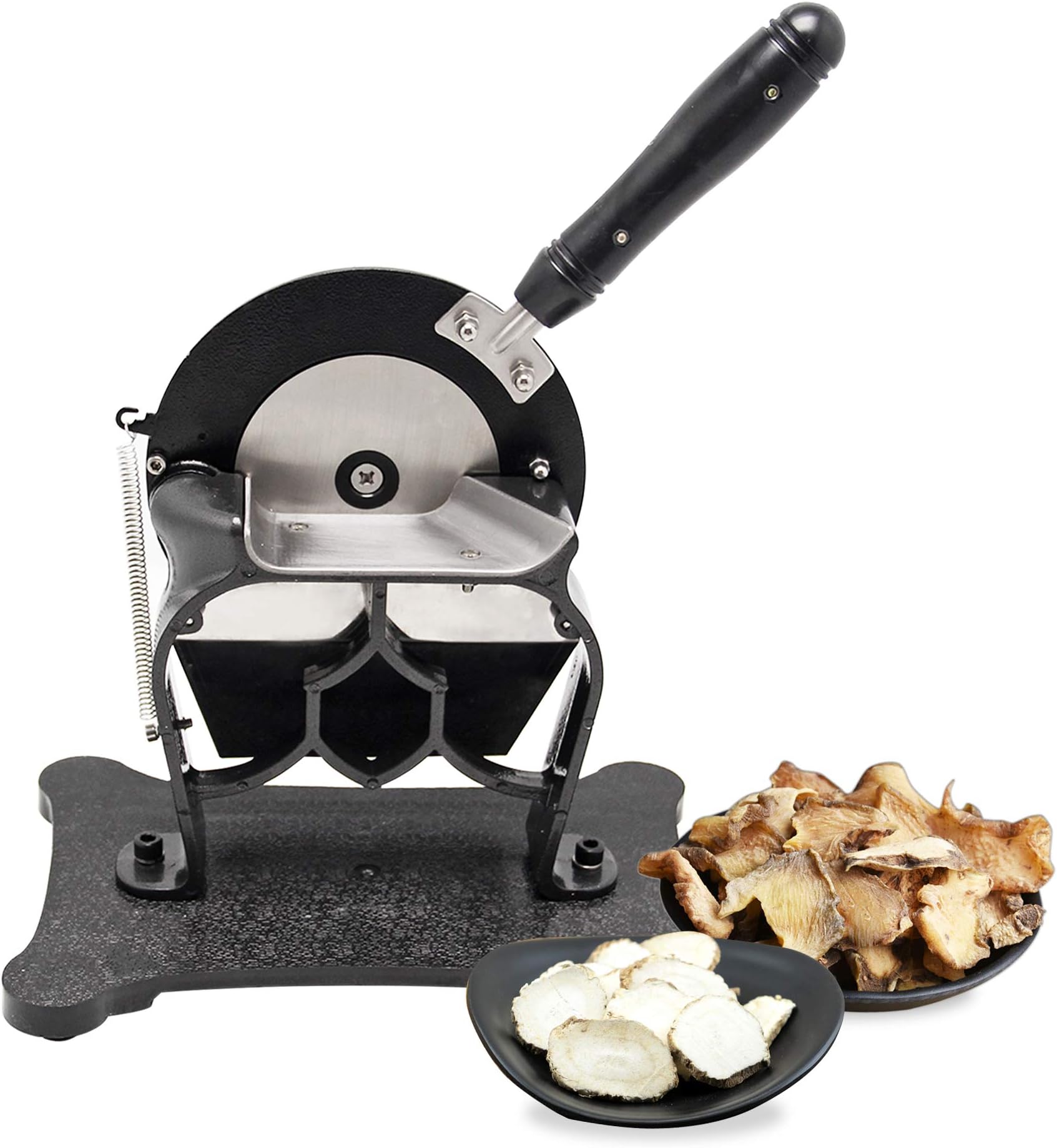 Manual Adjustable Herbs Slicer Herbs Cutter Cutting Machine for Ginseng/gastrodiae/nut/pilose Antler