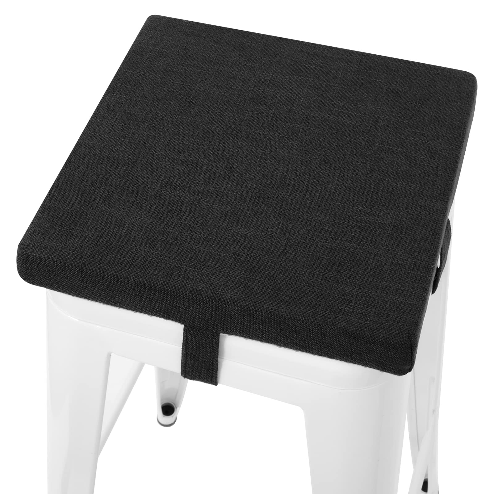 Tromlycs Stool Cushion Square for Bar Stools with Ties 14x14 Chair Seat ...