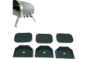 MHYYT Fits Gozney Roccbox Pizza Oven Rubber Shoes and Pedestals (6 Pack)