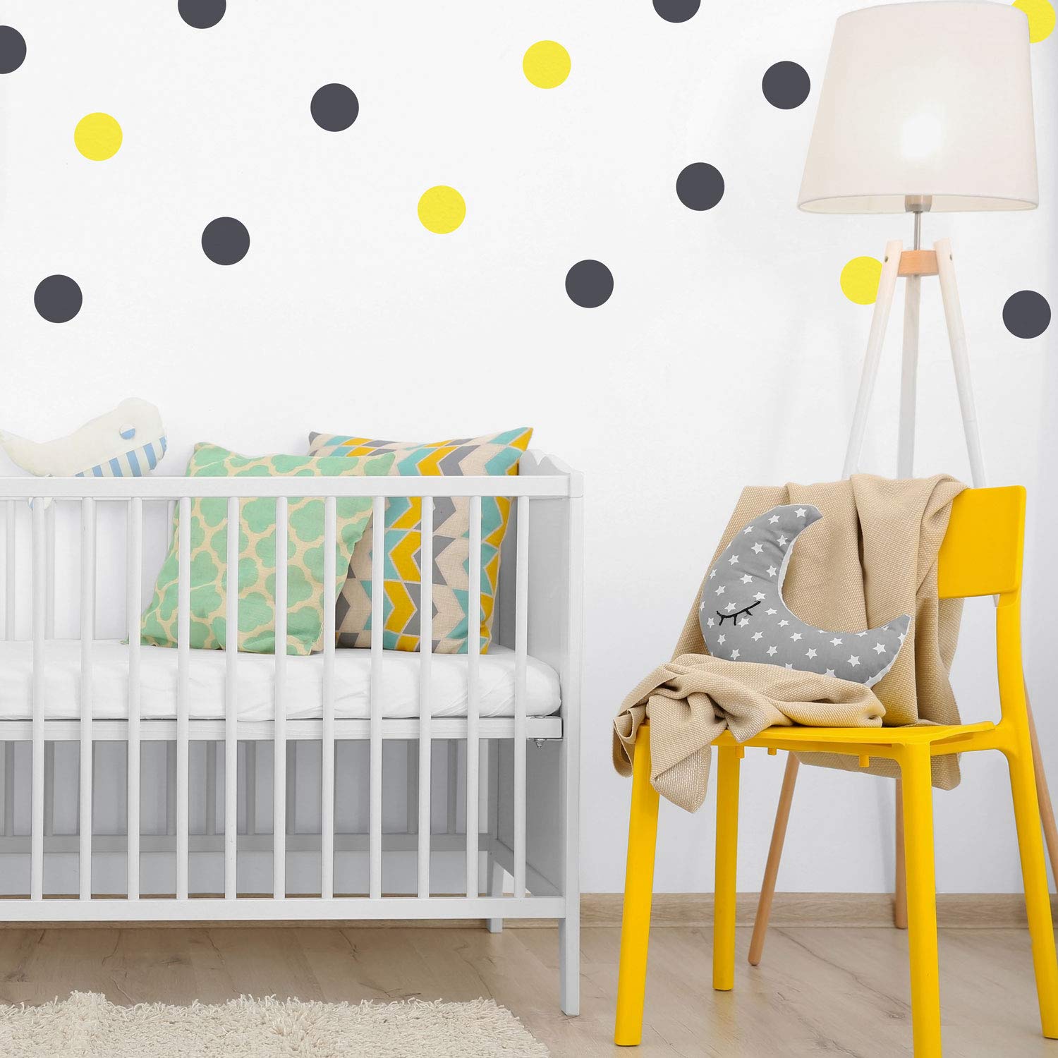 Spot Wall Stickers | Lots of Colours Options Available | Perfect for a Baby's Nursery or Child's Bedroom