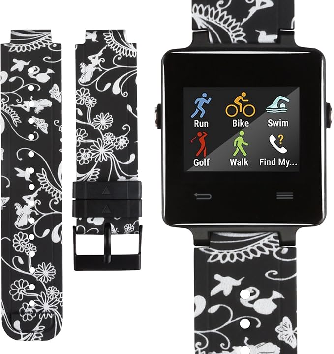 garmin vivoactive replacement band black