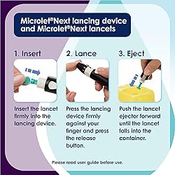 Ascensia MICROLET NEXT Adjustable Lancing Device, 5