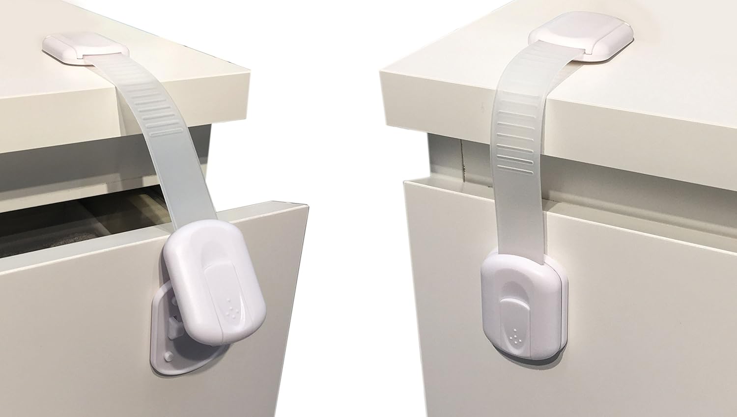 Homysnug - Correas plásticas de seguridad para trabar armarios ...