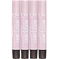 Burt's Bees Shimmer Lip Tint Stocking Stuffers Set, Tinted Lip Balm Stick, Moisturizing for All Day Hydration with Natural Glowy Pigmented Finish & Buildable Color, Champagne (4-Pack)