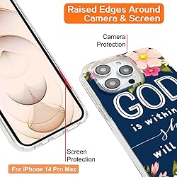 ZHONGWEI Clear Phone Case Suitable for iPhone 14