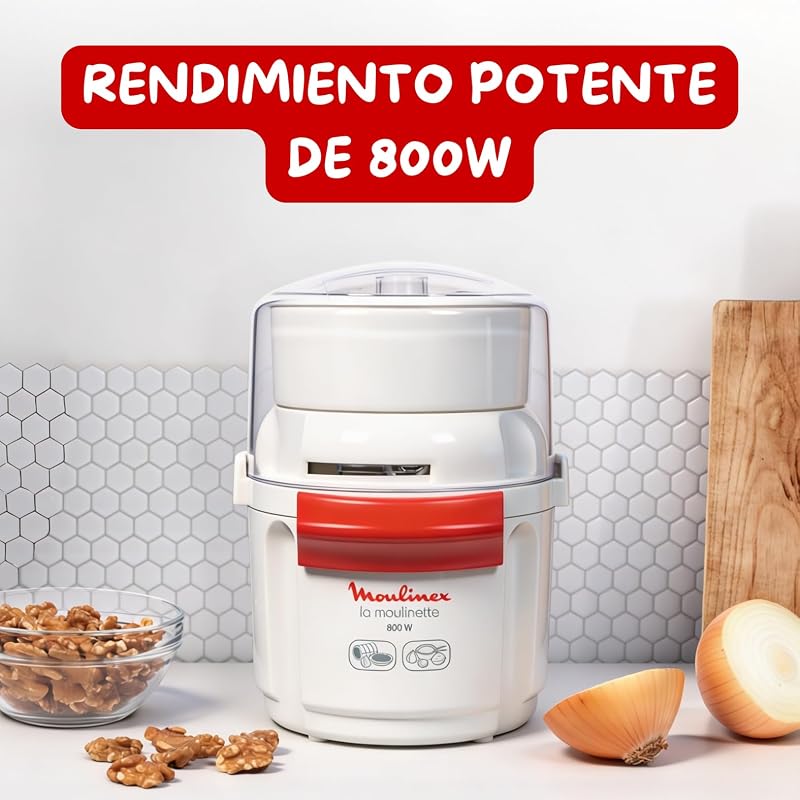 la Moulinette, 800 W Chopper, capacidade de 200 gr