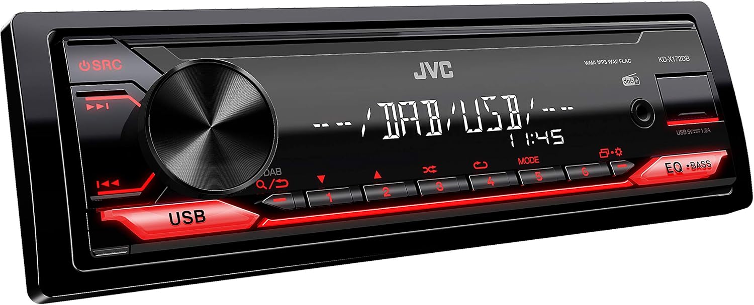 JVC KD-X172DB USB-Autoradio mit DAB+