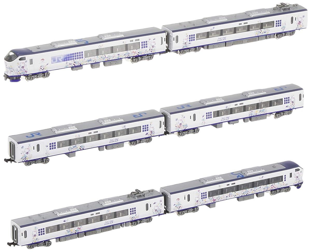 TOMIX 98692 ハローキティーはるか Kanzashi 新品未使用 Tommy Tech TOMIX N scale 281 Hello Kitty Haruka Kanzashi Set