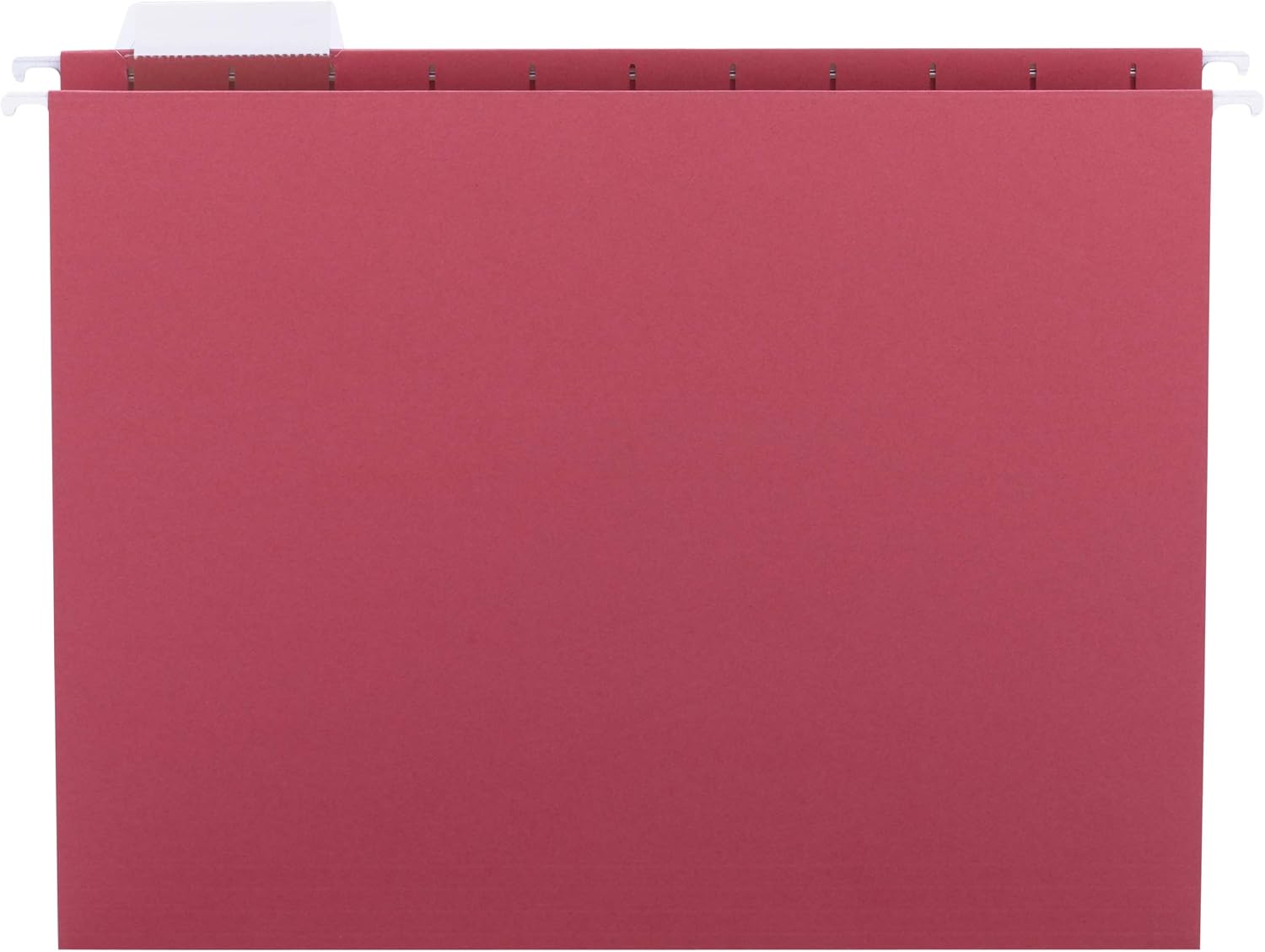 Smead Colored Hanging File Folder with Tab, 1/5-Cut Adjustable Tab, Letter Size, Assorted Primary Colors, 25 Per Box (64059) : Office Products