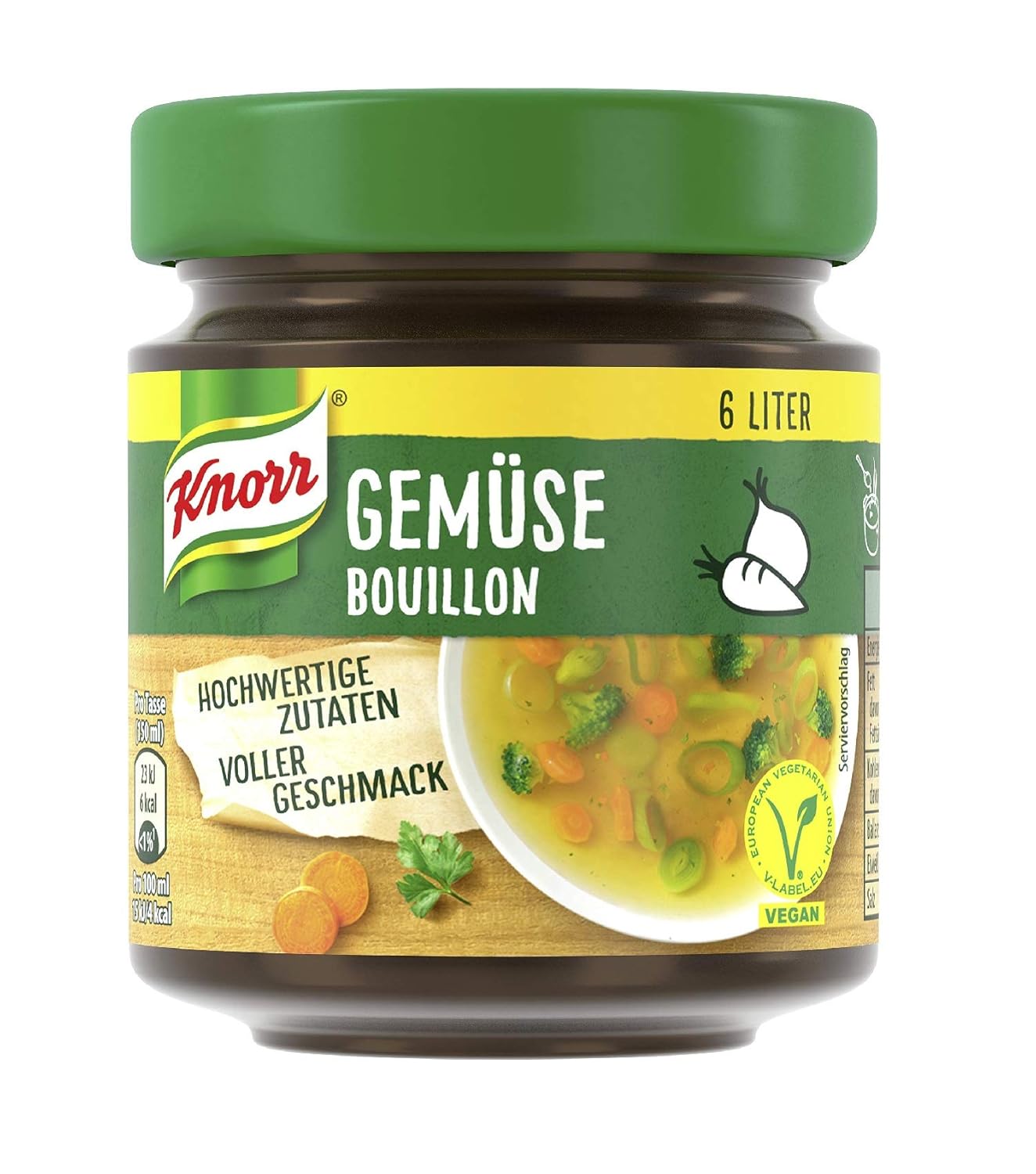 Knorr Gemüse Bouillon Brühe Glas 6 Liter (10 x 6 l) Amazon.de Lebensmittel & Getränke