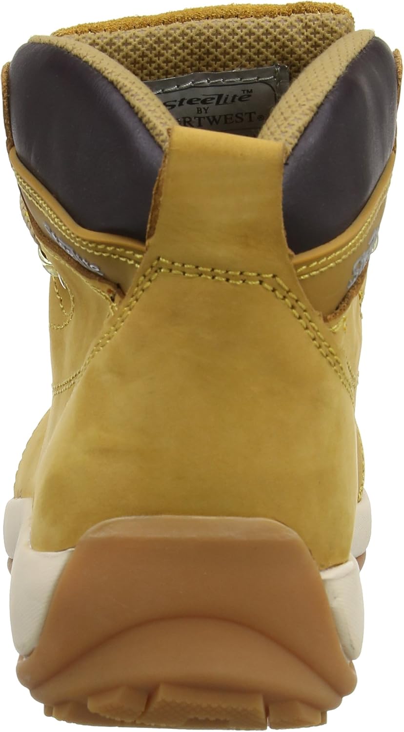Portwest Mid Cut Nubuck Boot/UK, Honey, 5 UK - Image 4