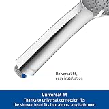 Duravit UV0650016010 Universal Shower Head Chrome EasyClean 3 Spray view 3