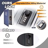 Ohuhu Book Safe with Combination Lock Blue Dictionary Diversion Money Box view 3