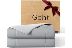 Gehtmnl Cooling Comforter, Cooling Blanket for Hot Sleepers and Night Sweats, Double-Sided Cool Breathable Soft Lightweight Blanket, All Season Bedding Comforter, (Mist Light Grey, Queen(90"x90"))