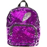 Style.Lab by Fashion Angels Magic Sequin Mini Backpack - Purple/Silver