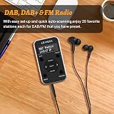 LEMEGA PR1L Pocket DAB Radio FM Radio 20 Presets LCD Display Light view 3