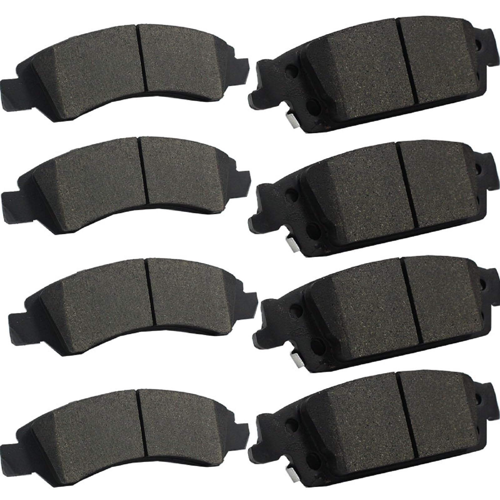 SIPAUTEC-Front and Rear Brake Pad Set 4-Wheel Set