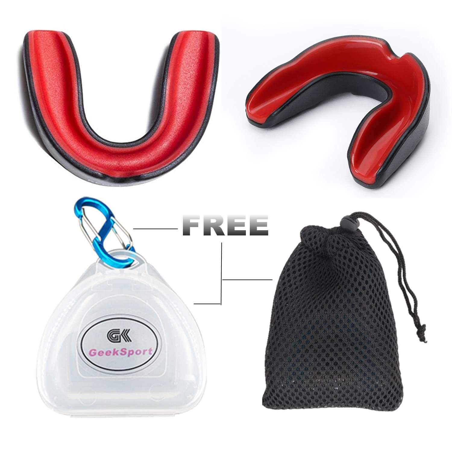  GeekSport Football Mouth Guard Sports, Mouthguard for UFC, Boxing