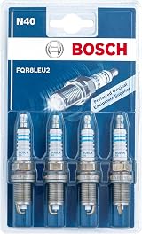 Bosch N40 Spark Plug Set of 4 for Gasoline Engines