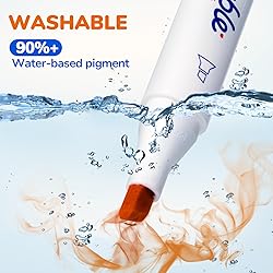 JoyCat Water Based 12 Colors Dual Tip Markers for