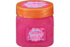 Tree Hut Mini Raspberry Fizz Shea Sugar Scrub, Exfoliating Body Scrub, Travel Size, 3.4 oz - 1