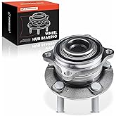 A-Premium Rear Wheel Bearing and Hub Assembly with 5-Lug Compatible with Hyundai Santa Fe 2007-2020, Veracruz 2007-2012, Kia Rondo 2014-2017, Sorento 2011-2015