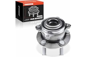A-Premium Rear Wheel Bearing and Hub Assembly with 5-Lug Compatible with Hyundai Santa Fe 2007-2020, Veracruz 2007-2012, Kia 