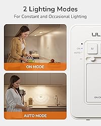 ULG Under Counter Lights for Kitchen, Wireless