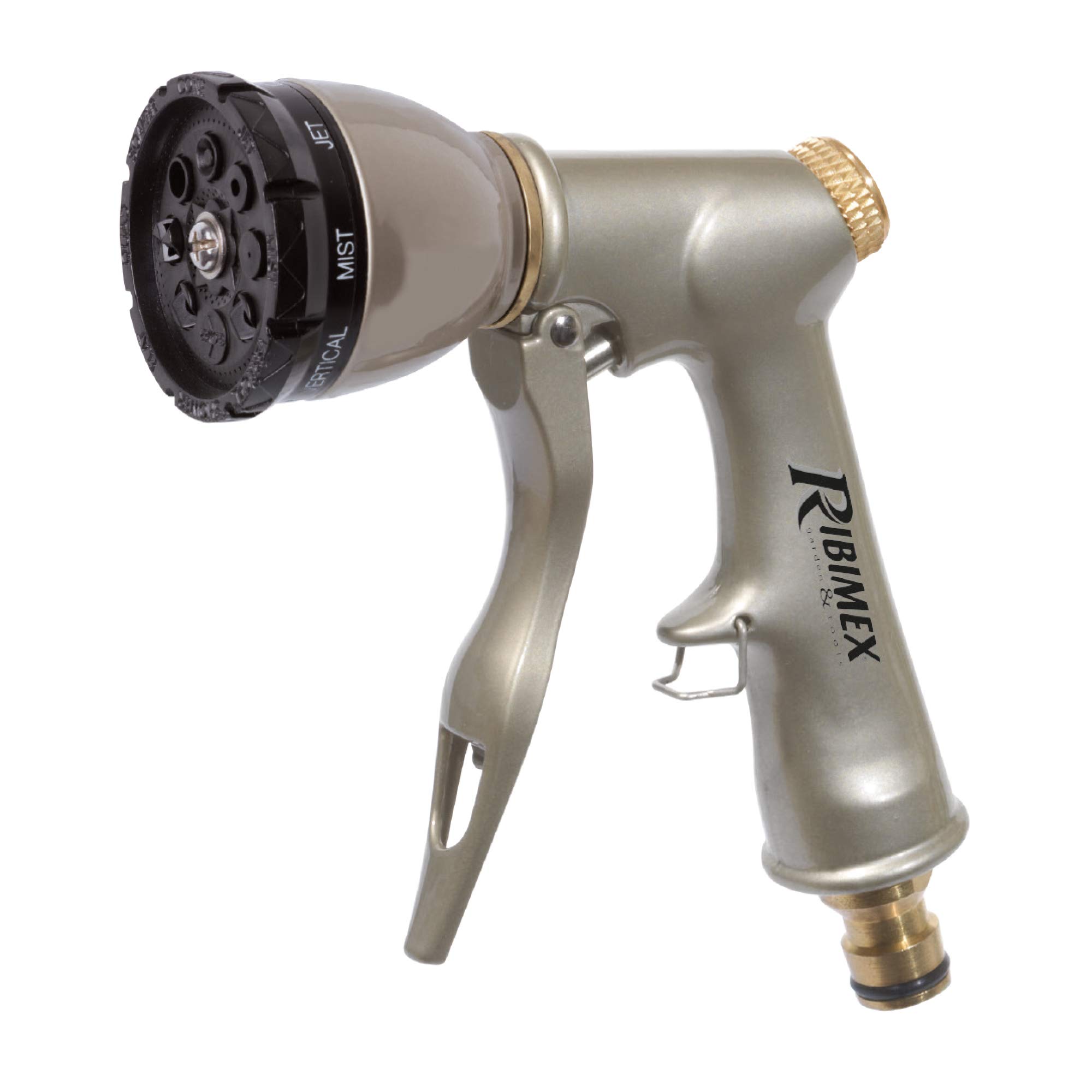 Ribiland 07363 Irrigation Gun, Brass, Beige