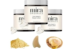 Pain Relief, Pain Relief & Repair Lotion, Calming Massage Cream 120ml,Plant-Based with Arnica Montana, Chamomile,Helichrysum 