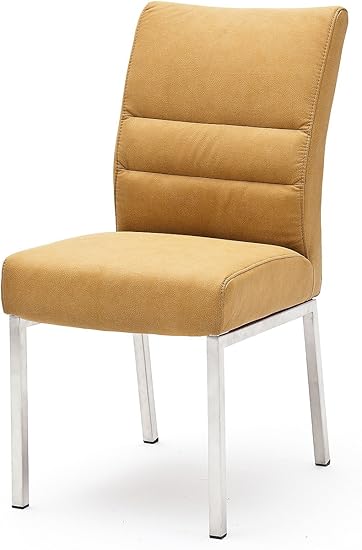 2 Stuhle Stuhl 4 Fuss Stuhl Metallstuhl Lehnstuhl Esszimmerstuhl Curry Amazon De Kuche Haushalt