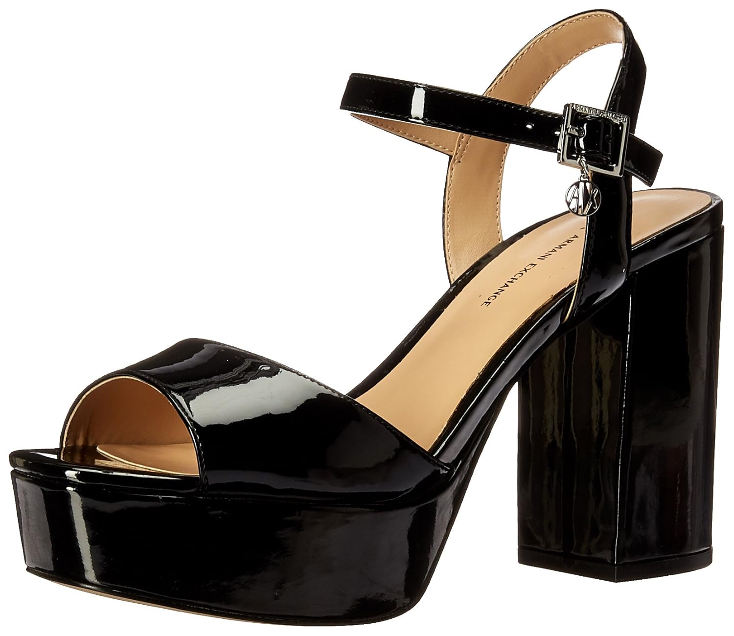 patent leather strappy heels