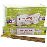Satya Frankincense Incense Satya Sai Baba Nag Champa - Frankincense Incense Stick Box - Pack Of 12 (15 Gram Each)