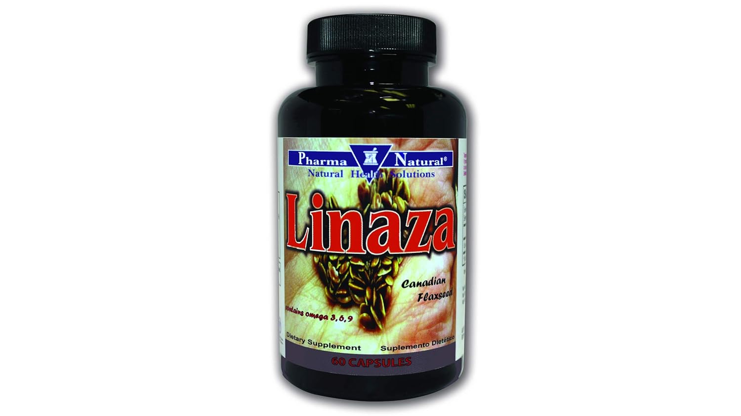 Amazon.com: Linaza Canadian Flaxseed Pharma Natural (60 ...