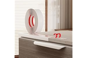 AHUA WALSONG Flexible Wall Corner Protector Flexible Inside and Outside Peel and Stick Wall Corner Trim Strips, self Adhesive Corner Protectors for Wall Corners,Edge Protectors (White 0.8 in x 10 Ft)