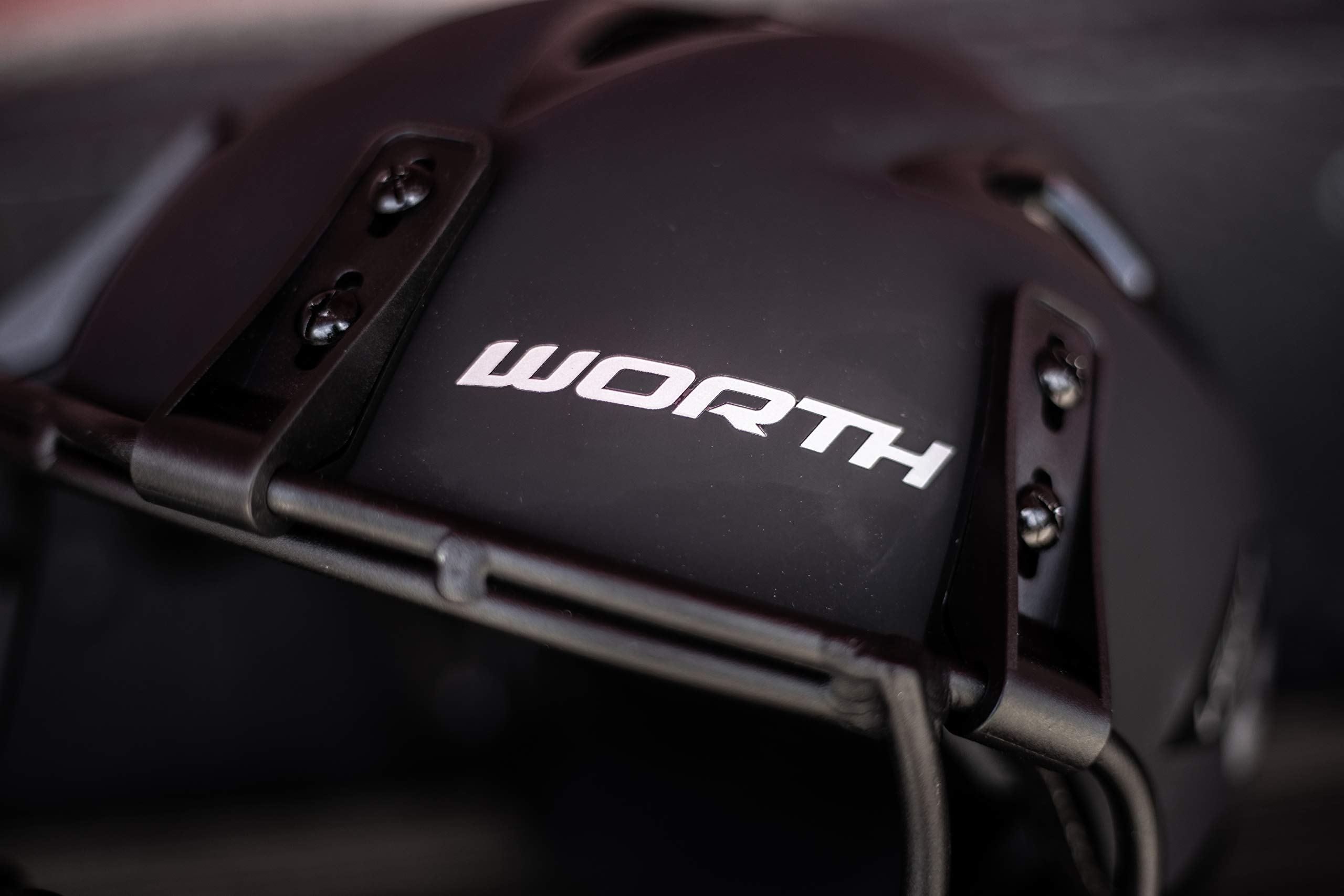 Worth Legit Slowpitch Softball Pitcher's Mask, Black Pricepulse