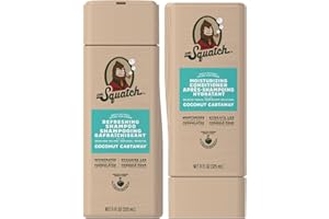 Dr. Squatch Coconut Castaway Hair Care Kit – Natural Shampoo & Conditioner for Men – Moisturizing & Nourishing – 2-Pack