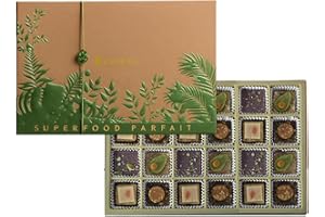 Laumière Gourmet Fruits - Superfood Parfait Collection - Rectangle (24 Pcs) - Premium Gift Baskets for Adults - Healthy Gift Basket - Dried Fruit Gift Basket - No Added Cane Sugar - Fruit Basket Gift