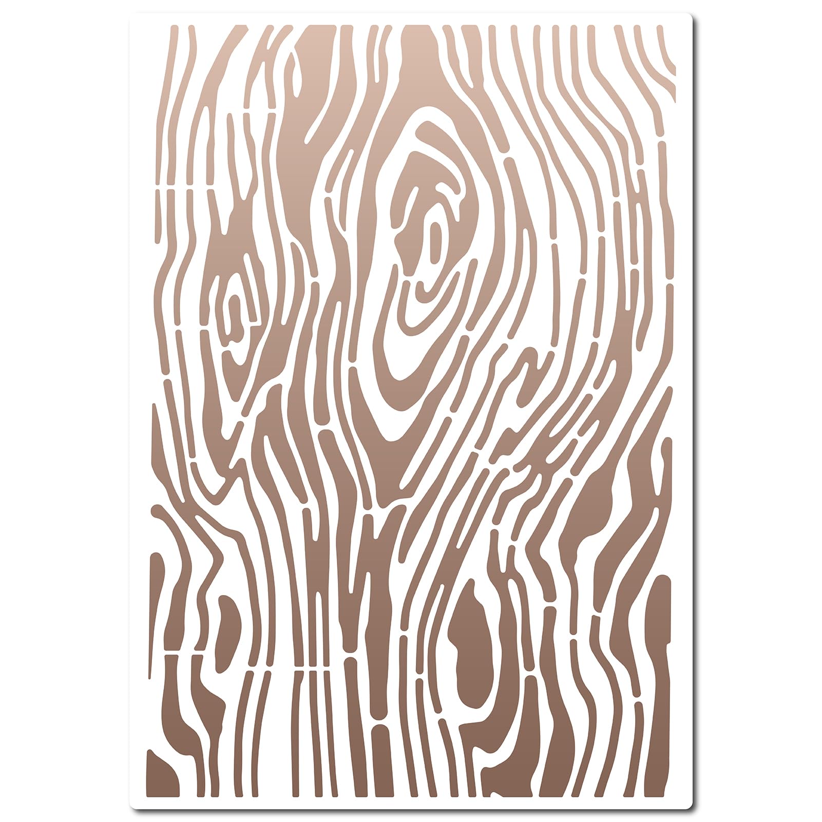 GORGECRAFT Wood Grain Stencils 29.7x21cm Woodgrain Template Wall Texture Stencils Annual Rings Pattern Reusable Drawing Stencil Signs for Painting on Wood Floor Tile Furniture A4 Scrapbook Home Decor