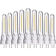 HISTAR 9 Pack S14 LED Replacement Bulb for Outdoor String Lights Dimmable Warm White 2700K