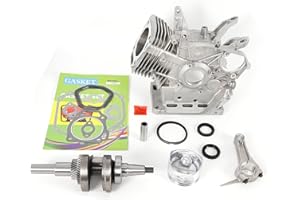 AHULIN Crankshaft 13HP Rebuild Kit Piston Con Rod Gasket Set Block For Honda GX390 GX340
