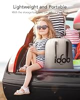 iDOO Single Air Bed with Built-in Pump 190x100x46cm 250kg Max view 7