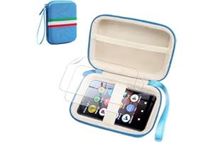 Carrying Case for Innioasis G5 with 2 Pack Soft Screen Protectors - Hard Shell Protective Carrying Case, Portable Travel Stor