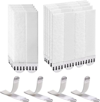 Sinnsally Large Picture Hanging Strips Heavy Duty 60 Strips 30 Pairs 16 lb